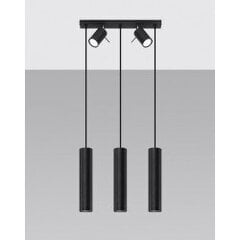 Pendant lamp RING 3 black BITTERSWEET SHIMMER SL.1099 цена и информация | Люстры | kaup24.ee