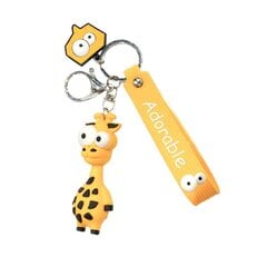 Брелок для ключей Жираф, желтый цена и информация | Брелки | kaup24.ee