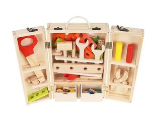 Puidust tööriistakohver tõelisele meistrimehele hind ja info | Poiste mänguasjad | kaup24.ee