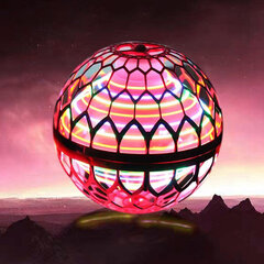 Перезаряжаемый летающий мяч со светодиодной подсветкой цена и информация | Игрушки для девочек | kaup24.ee