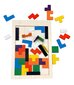 Puidust puslemäng - Tetris цена и информация | Klotsid ja konstruktorid | kaup24.ee