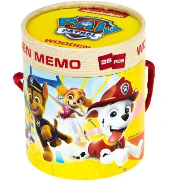 Puidust memoriin Paw Patrol hind ja info | Lauamängud ja mõistatused | kaup24.ee