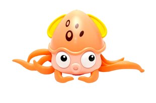 Ползающий осьминог, оранжевый цена и информация | Развивающие игрушки | kaup24.ee