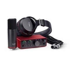 Focusrite Scarlett Solo Studio 4th Gen комплект цена и информация | Звуковые карты | kaup24.ee