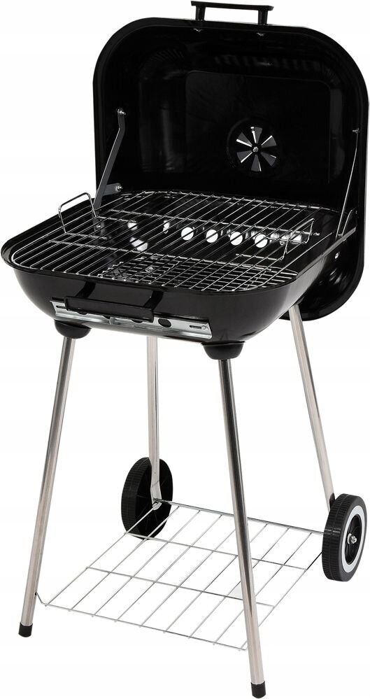 Grill Lund, 40x45 cm, must hind ja info | Grillid | kaup24.ee