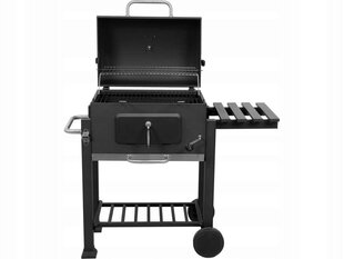 Grill Lund, 57x37 cm, must hind ja info | Grillid | kaup24.ee