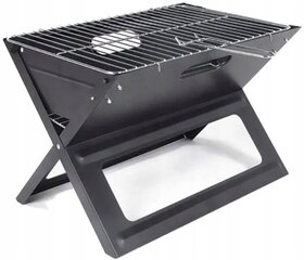 Söegrill, 44x28 cm, must hind ja info | Grillid | kaup24.ee