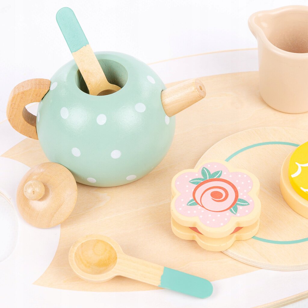 Kööginõude komplekt Kinderplay Tea hind ja info | Tüdrukute mänguasjad | kaup24.ee