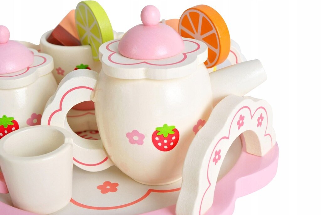 Puidust kohvi- ja teekomplekt Kruzzel hind ja info | Tüdrukute mänguasjad | kaup24.ee