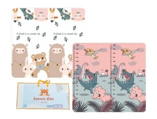 Коврик игровой двусторонний складной Lamas Bebe 200x150 цена и информация | Drewniana Wieża Piramida Kura Nakładanie Kolorowych Kwadratów LD-15 15276 | kaup24.ee