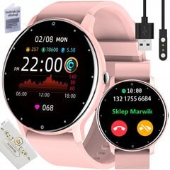 Marwik ZL02 Roosa цена и информация | Смарт-часы (smartwatch) | kaup24.ee