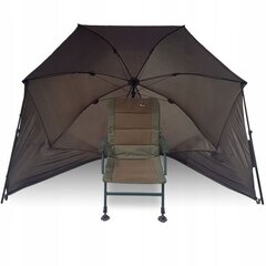 Зонт-палатка для рыбалки NGT, 250 см, коричневый цена и информация | Палатки | kaup24.ee