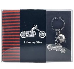 Подарочный набор Bike: стильный брелок, модные носки цена и информация | Брелки | kaup24.ee