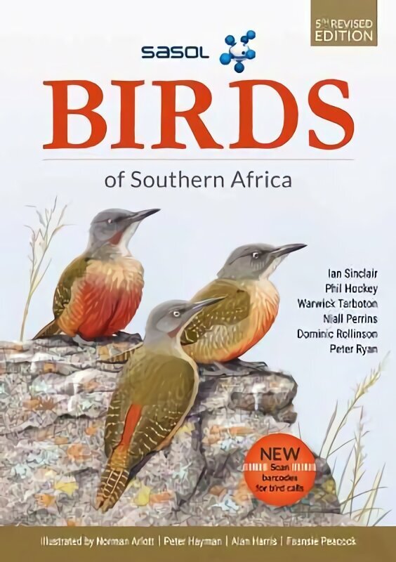SASOL Birds of Southern Africa 5th edition цена и информация | Tervislik eluviis ja toitumine | kaup24.ee