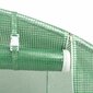 vidaXL kasvuhoone terasraamiga, roheline, 48 m², 8x6x2,85 m hind ja info | Kasvuhooned | kaup24.ee