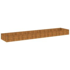 vidaXL taimekast, 482 x 100 x 36 cm, Corten-teras hind ja info | Lillekastid | kaup24.ee