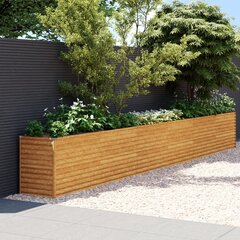 vidaXL taimekast, 578 x 50 x 69 cm, Corten-teras hind ja info | Lillekastid | kaup24.ee