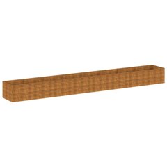 vidaXL taimekast, 770 x 100 x 69 cm, Corten-teras hind ja info | Lillekastid | kaup24.ee