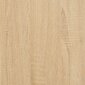 vidaXL konsoollaud, Sonoma tamm, 75x22,5x75 cm, tehispuit hind ja info | Konsoollauad | kaup24.ee