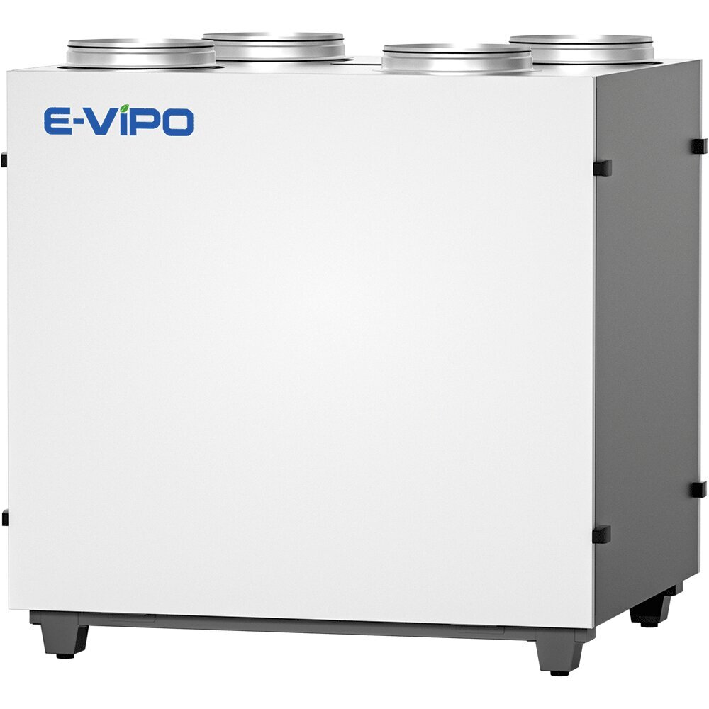 Soojustagastusega ventilatsiooniseade E-Vipo W Premium seeria 800m3 hind ja info | Kütte- ja ventilatsiooni tarvikud jne. | kaup24.ee