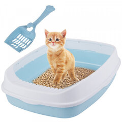 Лоток и совок, 45x34x12cm цена и информация | Туалеты для кошек | kaup24.ee
