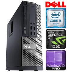 DELL 790 SFF i5-2400 8GB 1TB GT1030 2GB WIN10Pro цена и информация | Стационарные компьютеры | kaup24.ee