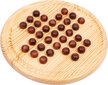 Mäng Solitaire puidust palli strateegia laud 1 mängija jaoks hind ja info | Arendavad mänguasjad | kaup24.ee