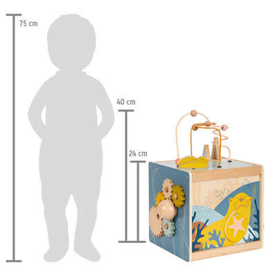 Loomade tegevuskuubik Small Foot's Sea Life aquatic hind ja info | Poiste mänguasjad | kaup24.ee
