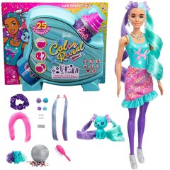 Кукла-сюрприз Barbie Color Reveal + 25 аксессуаров цена и информация | MUST Металлическая бутылочка с Ярким рисунком (без BPA) (500ml) для мальчиков от 3+ лет Серая с Машинкой | kaup24.ee