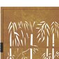 vidaXL aiavärav, 105 x 180 cm, Corteni teras, bambuse kujundus цена и информация | Aiad ja tarvikud | kaup24.ee