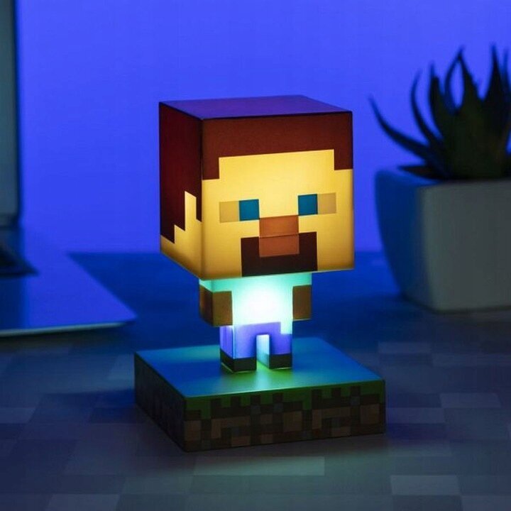 Minecraft Steve Light Lamp Paladone hind ja info | Fännitooted mänguritele | kaup24.ee