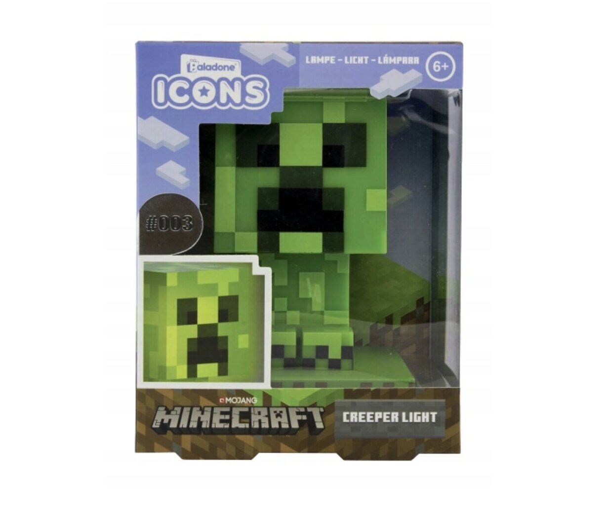 Minecraft Creeper Lamp Paladone hind ja info | Fännitooted mänguritele | kaup24.ee