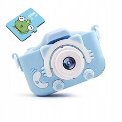 Цифровая фотокамера для детей + 4GB MICROSD цена и информация | Фотоаппараты | kaup24.ee