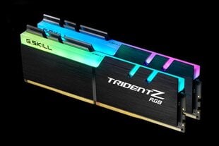 G.Skill TridentZ RGB DDR4, 2x8GB, 4600MHz, CL18 (F4-4600C18D-16GTZR) hind ja info | Operatiivmälu (RAM) | kaup24.ee