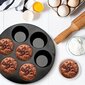 Silikoonist muffinite küpsetusvorm kuumaõhufritüüri, 7 osa цена и информация | Ahjuvormid ja küpsetustarvikud | kaup24.ee