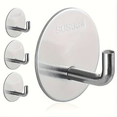 Набор крючков для ванны, 4 шт. цена и информация | Аксессуары для ванной комнаты | kaup24.ee