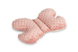 Подушка в форме бабочки Sensillo, Retro Pink Leaves, 26x35 см цена и информация | Аксессуары для колясок | kaup24.ee
