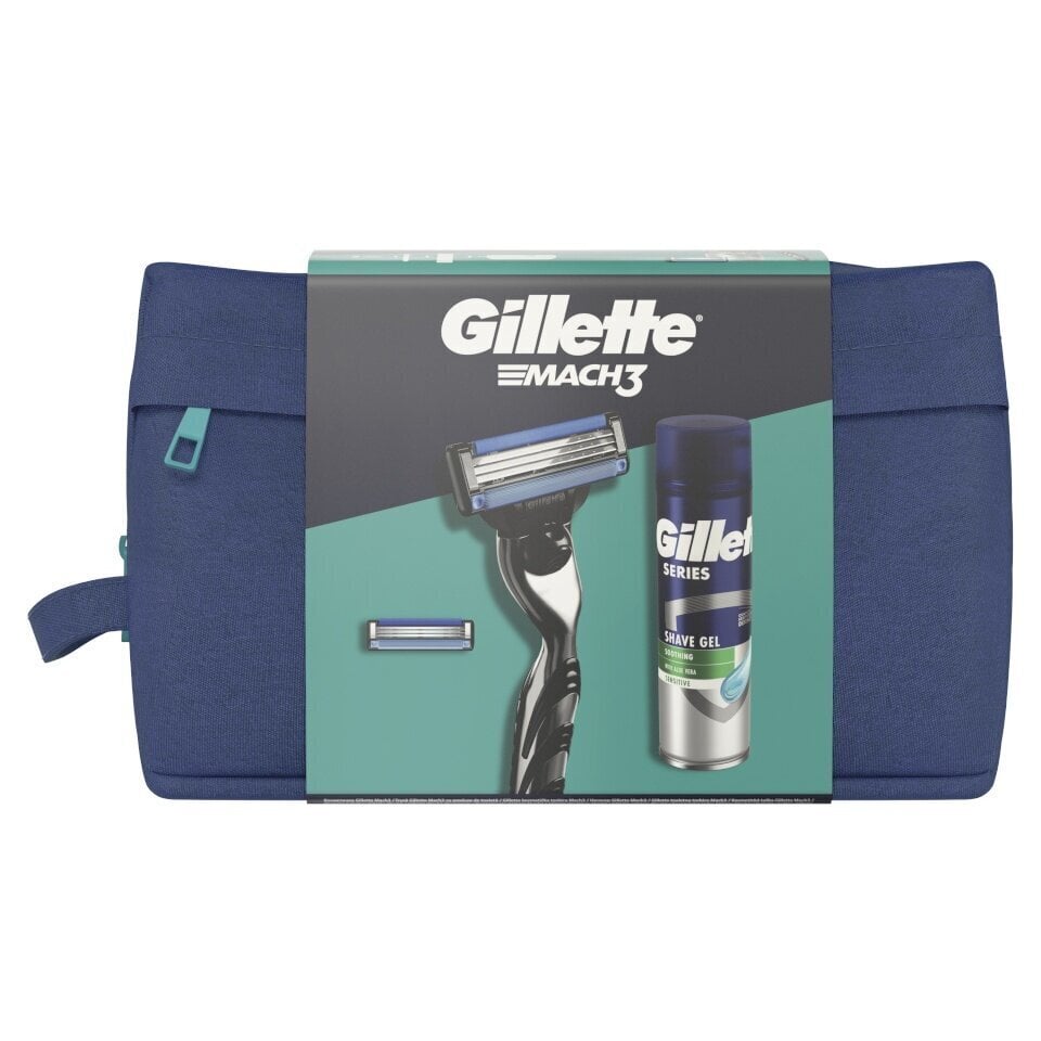 Kinkekomplekt meestele Gillette Mach3 hind ja info | Raseerimisvahendid | kaup24.ee