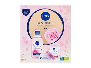 Komplekt Nivea Rose Touch Set naistele: mitsellaarvesi, 400 ml + niisutav päevakreem, 50 ml hind ja info | Näokreemid | kaup24.ee