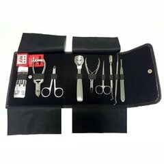 Surgana Set for pedicure - 10 tools цена и информация | Средства для маникюра и педикюра | kaup24.ee