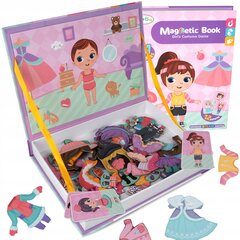 Магнитный пазл MalPlay, одень девочку, 51 шт. цена и информация | Развивающие игрушки и игры | kaup24.ee