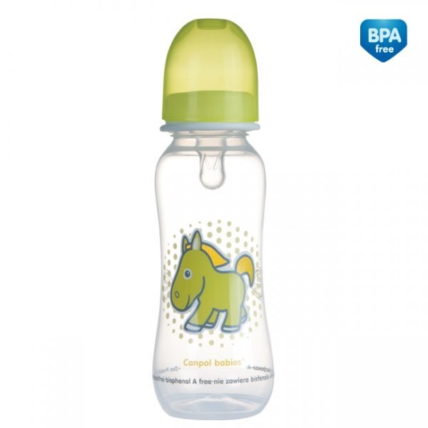 Pudel Canpol Babies 59/200, 12 kuud+, 250 ml hind ja info | Lutipudelid ja aksessuaarid | kaup24.ee