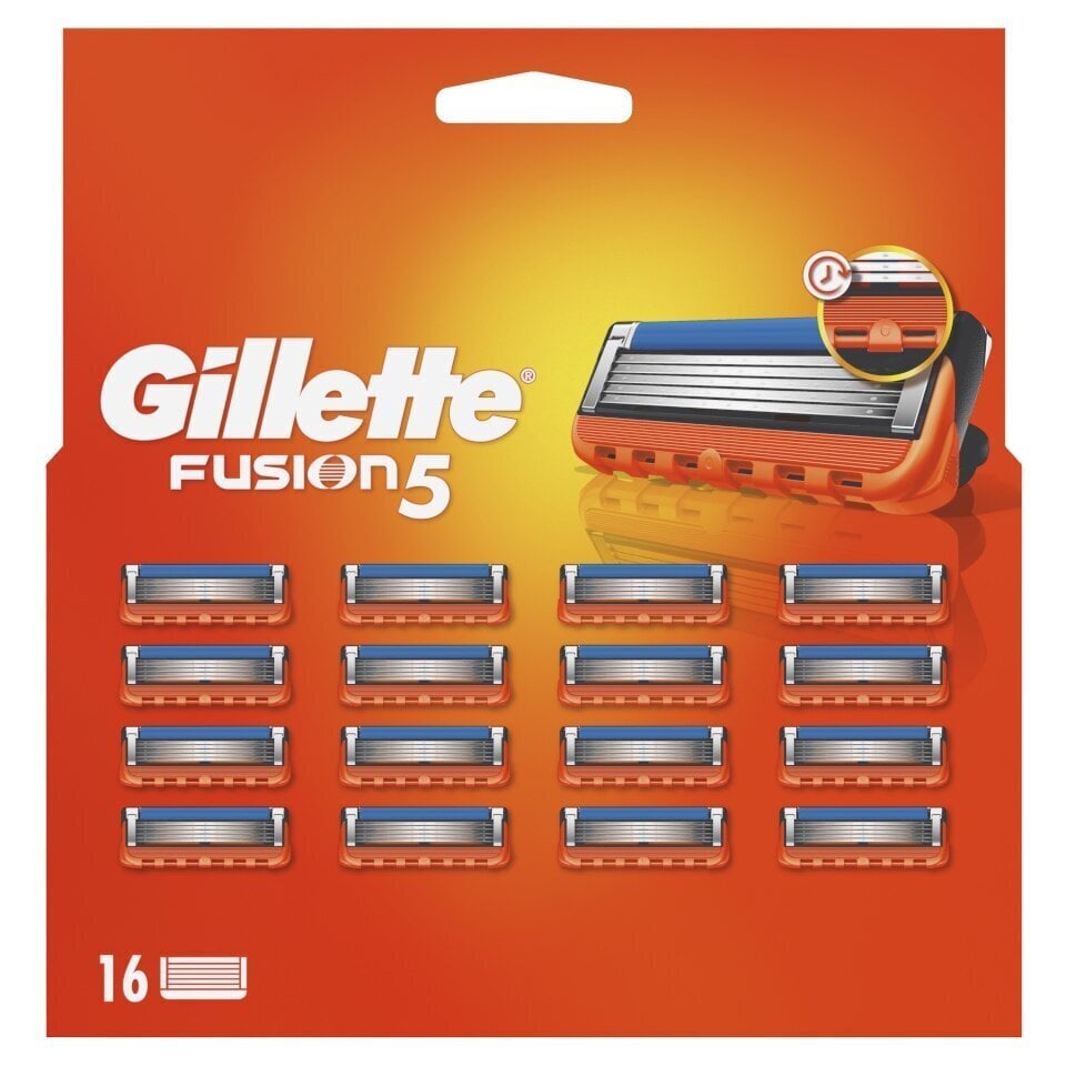 Raseerimispead Gillette Fusion 5, 16 tk hind ja info | Raseerimisvahendid | kaup24.ee