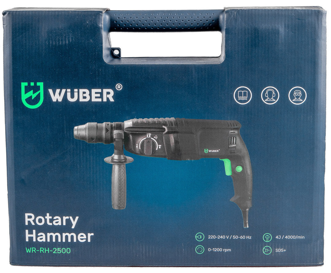 Puur-perforaator Wuber WR-RH-2500 цена и информация | Lööktrellid | kaup24.ee