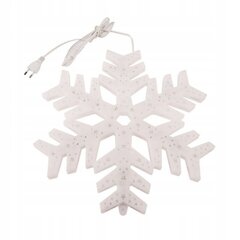 Jõulukaunistus LED lumehelves 40 cm hind ja info | Jõulukaunistused | kaup24.ee