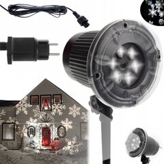 LED projektsioon jõululiikuvad lumehelbed цена и информация | Рождественские украшения | kaup24.ee