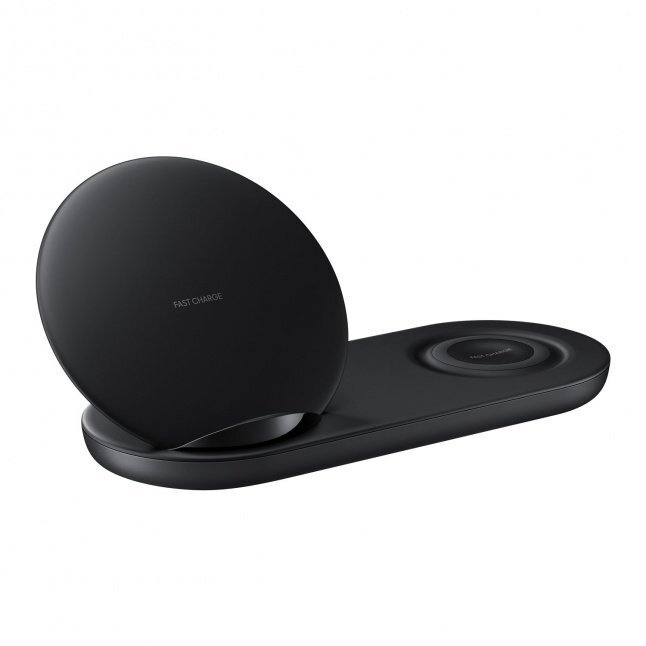 Samsung Wireless Charger Duo Stand + Pad Type (watch charging) Black hind ja info | Mobiiltelefonide laadijad | kaup24.ee