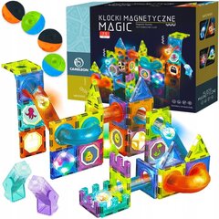 Magnetilised ehitusklotsid, 75 elementi цена и информация | Конструкторы и кубики | kaup24.ee