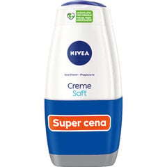 Dušigeel Nivea Creme Soft Shower Gel, 2x500ml hind ja info | Dušigeelid, õlid | kaup24.ee