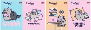 Märkmik Pusheen, 32 lehte, 4 tk цена и информация | Тетради и бумажные товары | kaup24.ee